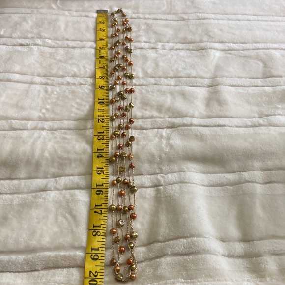 Threaded pearl necklace - Picture 6 of 6